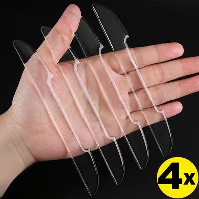 Autocollants transparents anti-collision pour portière de voiture, bande de protection pour rétroviseur, protection des bords latéraux