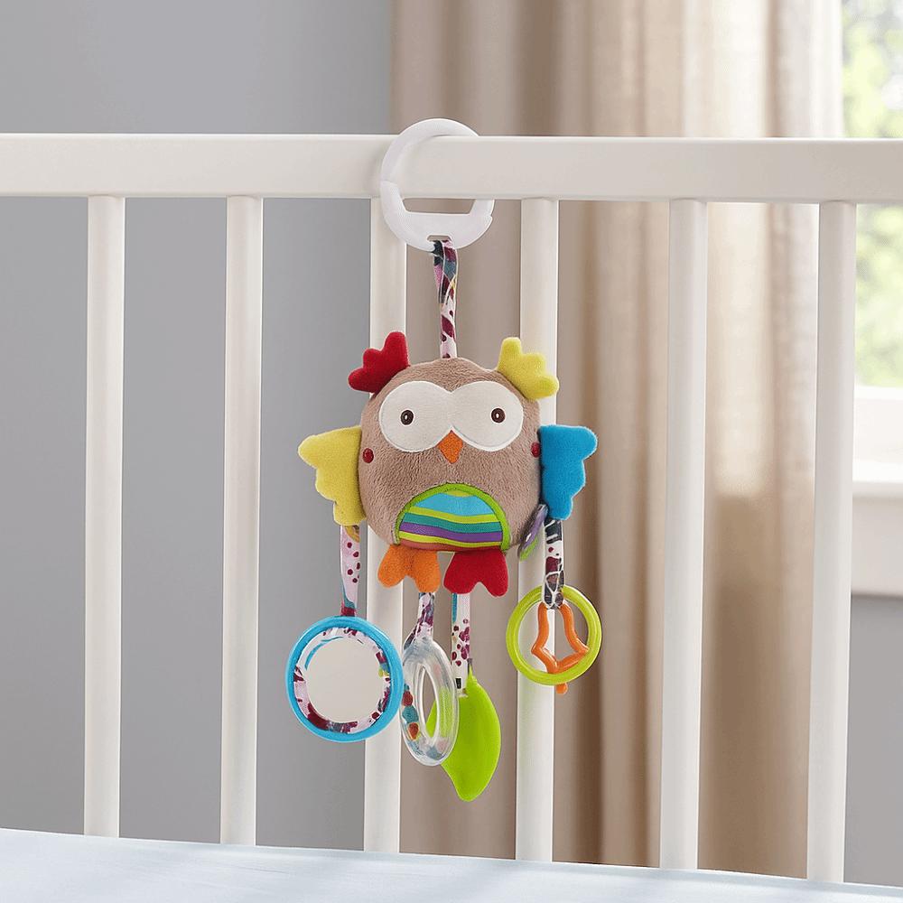 Cute Design Baby Rattle Toys Bell Toys Infant Crib Pendant Soft Stroller Hanging Toys  Newborn