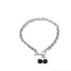 Black Cherry Necklace Female Tide Ins Hip-hop Titanium Clavicle Chain Cold Wind Accessories Choker
