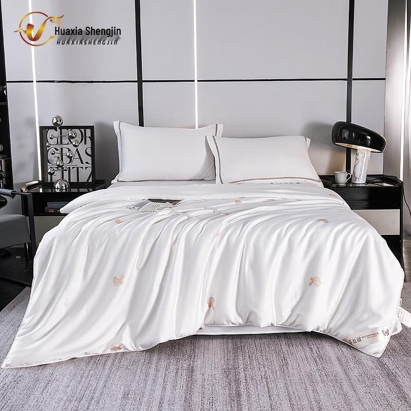 Huaxia Shengjin All-Cotton Mulberry Silk Machine Washable Summer Comforter
