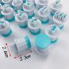 26pcs Push Easy Mini Upper&Lowercase alphabet letter Cookie Cutter Cake pops Baking Mold fondant cutter cake decoration tools