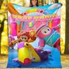 Customiz Name Personality Game Fall Guys Blanket Soft&Warm Office Bed Travel Lunch Break Blanket,Gift All Seasons