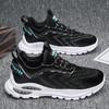 Męskie buty wiosna i jesień nowe buty do biegania tkane metodą flyknit oddychające poduszka powietrzna buty sportowe siatka męskie buty codzienne