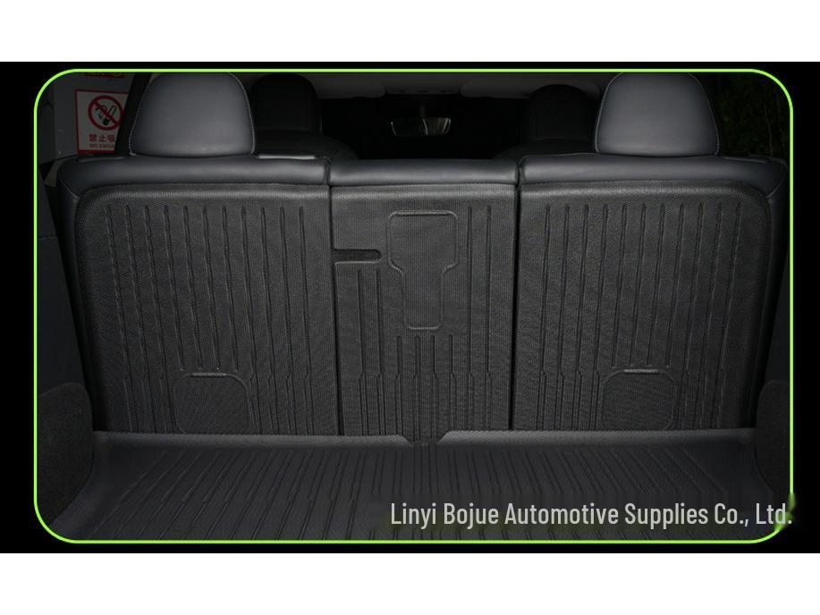 Tesla Model Y TPE Trunk Mat: Waterproof, Wear-Resistant, Easy to Clean Floor Protection