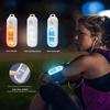 Three-Color LED Safety Armband with Personal Alarm for Night Running and Cycling