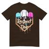 Baseball Ice Cream Drip Boys Home Plate Glove Respect Drip TShirt