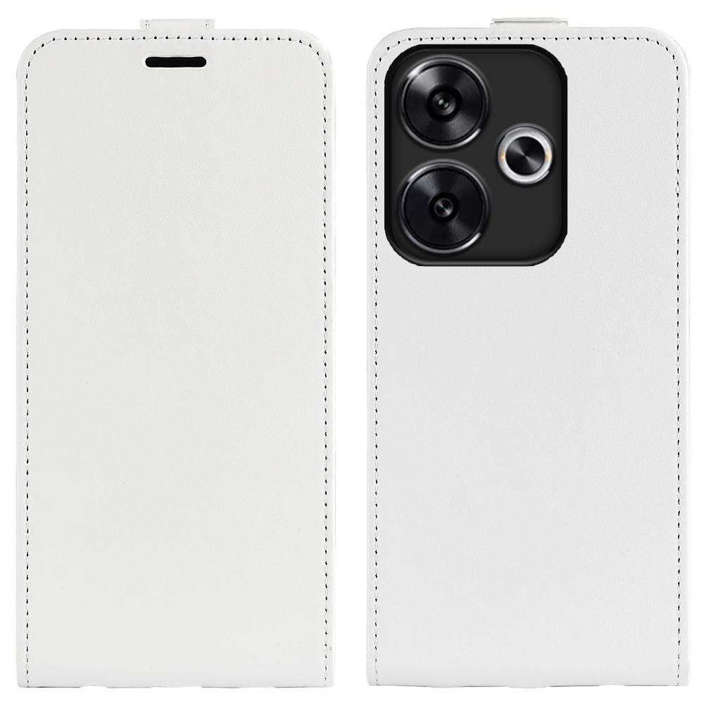 For Xiaomi Redmi Turbo 3 5G/Poco F6 5G Case Vertical Flip Leather Phone Cover with Card Slots