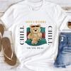 Cute Little Bear Print TShirt Summer Trend White Short Sleeve Neck Casual Sports Aesthetic Clothes Womens Graphic T Shirts