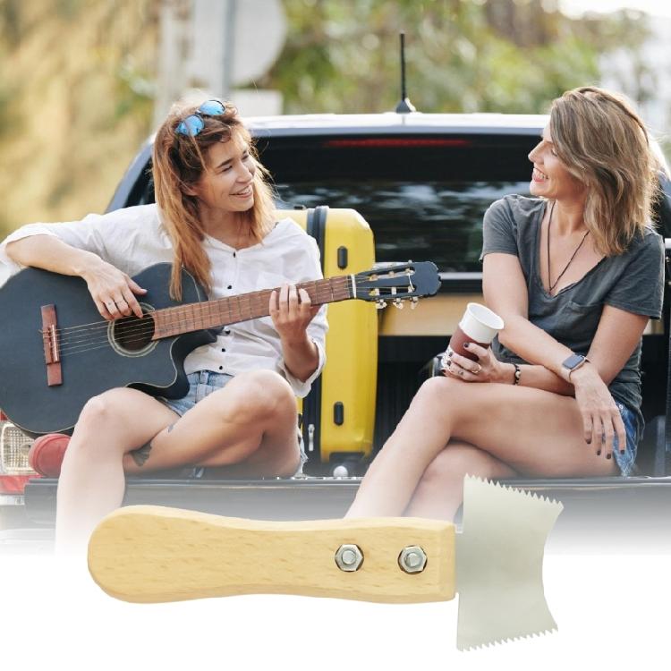Guitar Fret Cleaning Cutter Guitar Bridge Slot Scraper Guitar Maintenance Tool