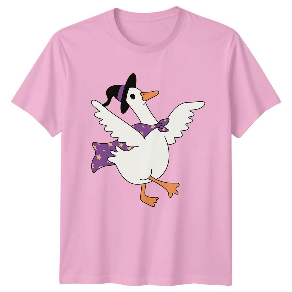 Witchy Goose Magical Halloween Animal TShirt Halloween Gift For Him And Her