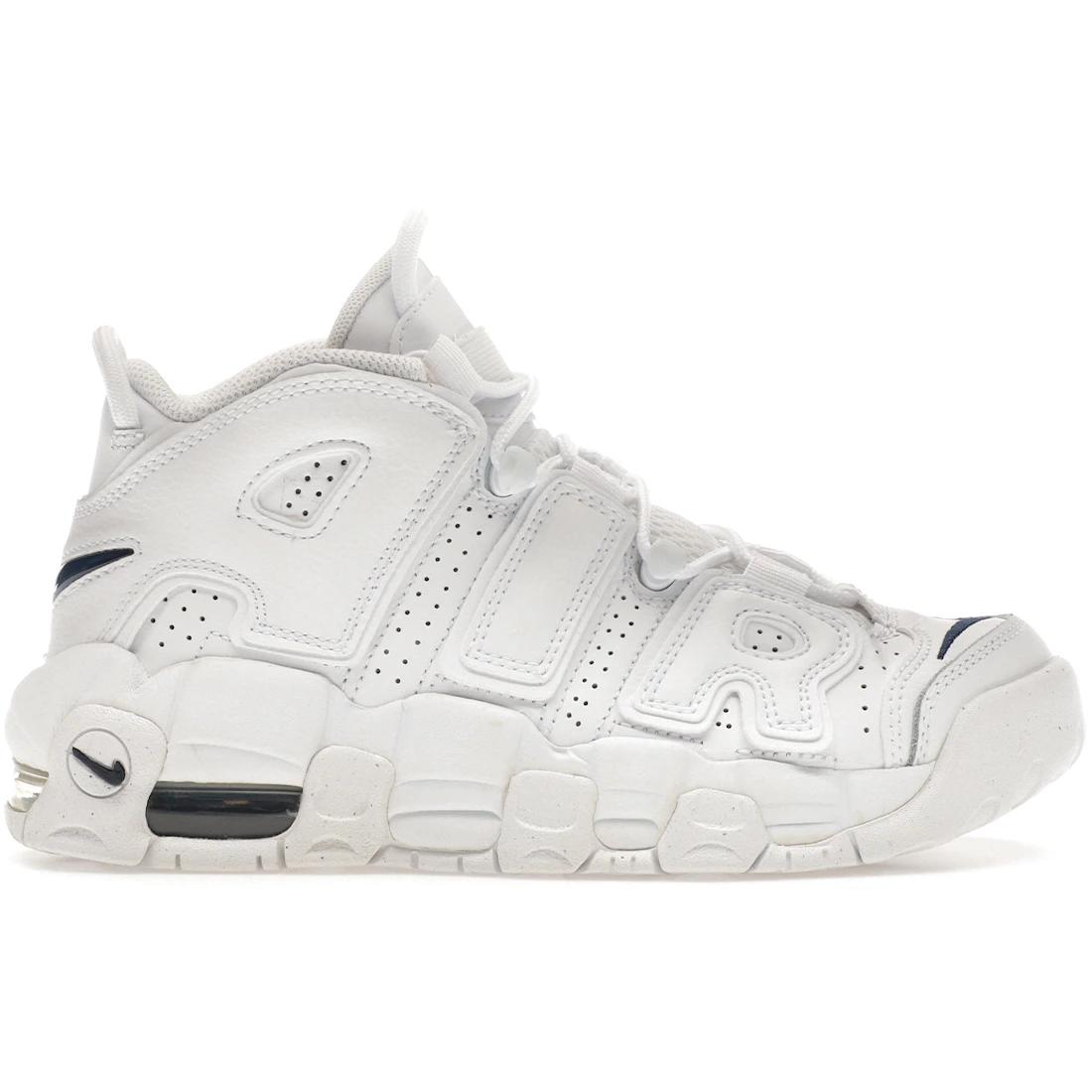 

Sneaker Nike Air More Uptempo White Midnight Navy (GS)(DH9719-100) 36.5