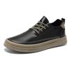 Fashion Shoes for Men High-quality Four-season Light Luxury Board Shoe Outdoor Men's Black Casual Leather Shoe Sneaker Zapatillas Hombre