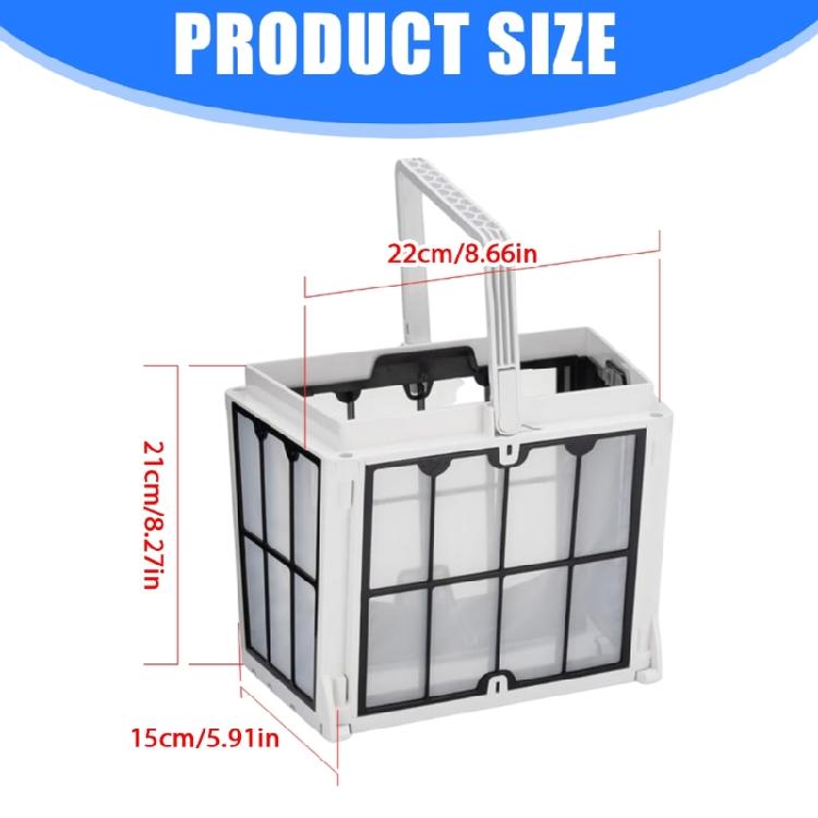 Advanced Robotic Pool Cleaning Filter Basket Replacement With Reinforced Construction Fine Mesh For Water Filtrations