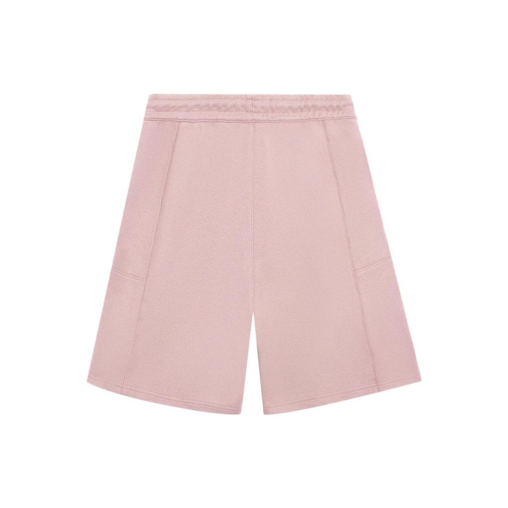 Li-Ning Vital Essential Solid Color Text Embroidery Loose Straight Shorts Men Bottoms Pink AKSSA87-2