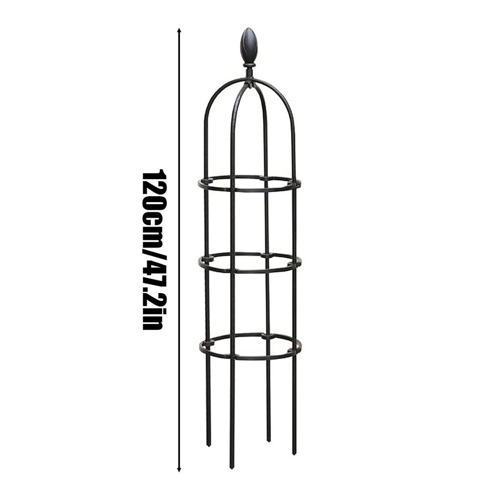 Gartenstecker Abnehmbarer Obelisk Stütze für Kletterpflanzen Rankgitter Höhe Geeignet für alle Kletterpflanzen