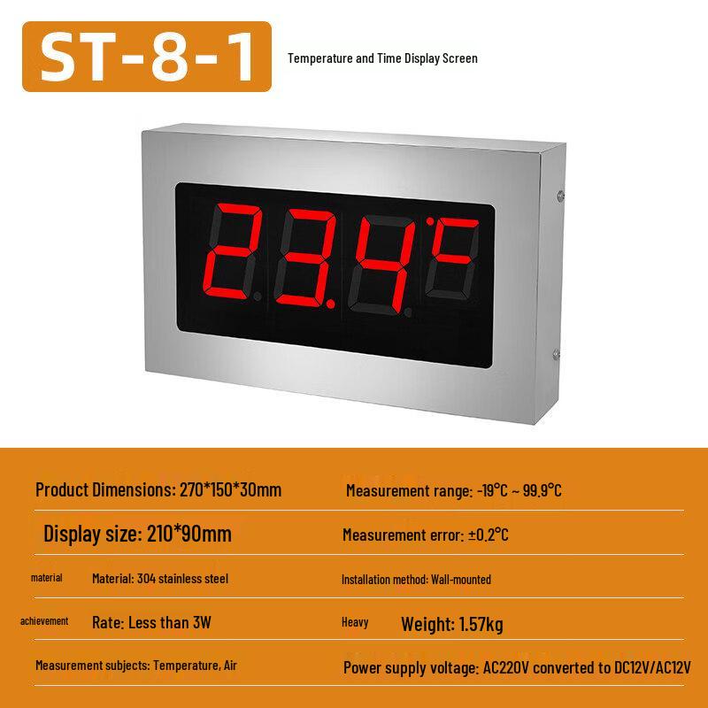 Jundingying Floating Stainless Steel Pool Thermometer