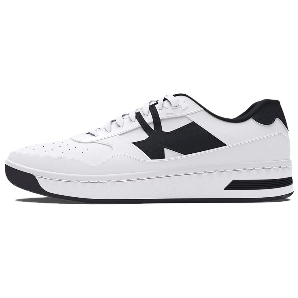 Under Armour Court 96 White Black Unisex Sneakers 3028633-101