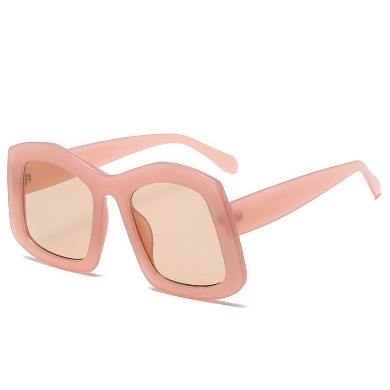 New Oversize Square Sunglasses Women Men Vintage Big Frame UV400 Shades Fashion Sun Glasses Eyewear