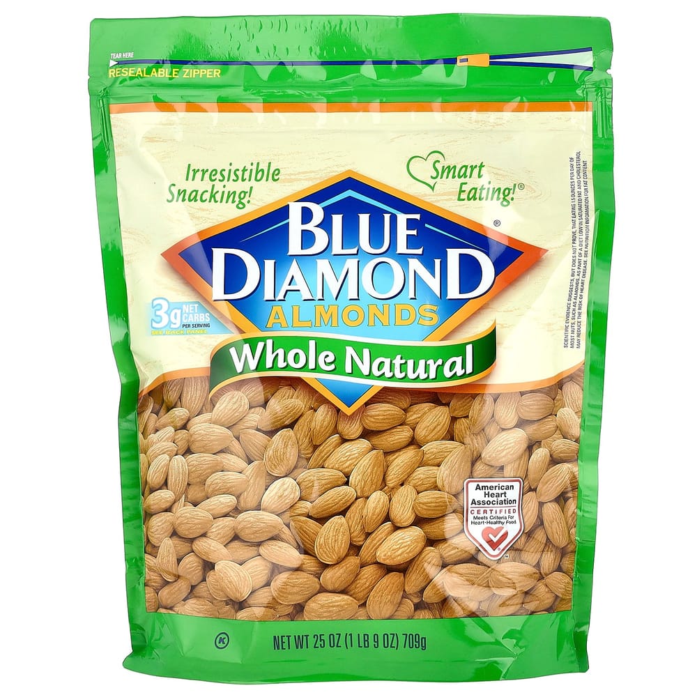 Blue Diamond Natural Almonds, 709g (25oz) 709g - 1 ea
