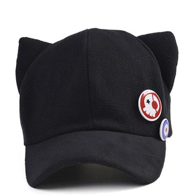 Anime Neon Genesis Evangelion Eva Asuka Langley Soryu Cat Ears Polar Fleece Cosplay Hat