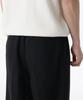 Musinsa Standard Whipcord One-Pleat Wide Hidden Banding Slacks [Black]
