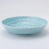 Saikai Pottery Arita Ware Blue and White Porcelain Bellflower Rimmed Bowl, Diameter 26.5cm (Gift Boxed) 31753