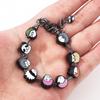 Anime Cartoon Character DIY Bracelet With Gojo Itadori Sukuna Kugisaki Fushiguro Bead Pendant Charm Jewelry