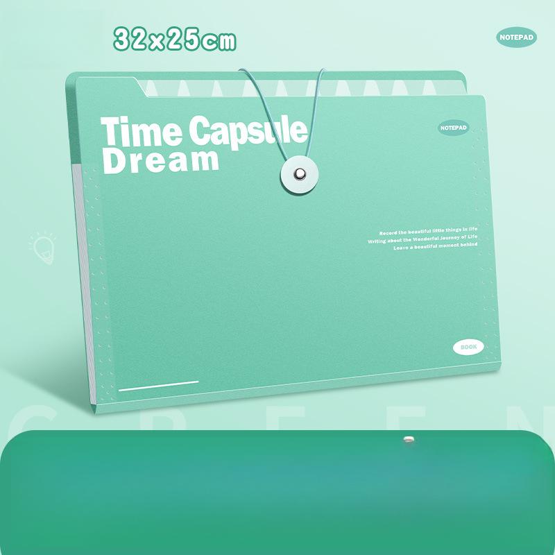 [16-Pocket Accordion Folder] Durable 16-Pocket A4 Expanding Accordion Folder | Multi-Layer Document Organizer with Colorful Index Dividers