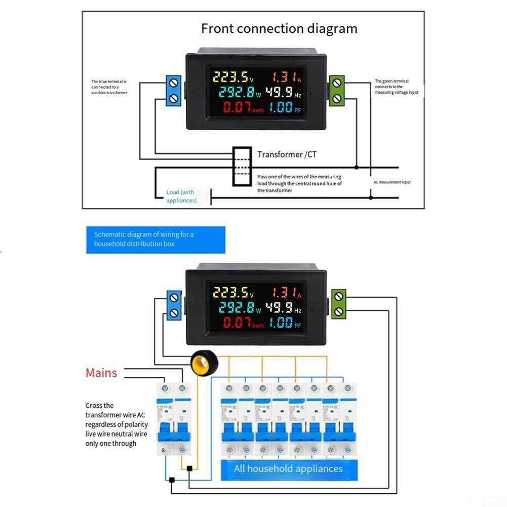 Power Frequency A AC V Digital Specifications Test Accuracy