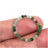 Anello con Pietra Naturale Agata cristallo quarzo zircone 2mm Multisfaccettato Gioielli regali adatti per uomo e donna