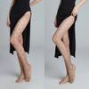 Cute Polka Dot Heart Tights Women Black Sheer Ultra Thin 0D Skin Smoothing Pantyhose Spring Summer Fashion Thigh High Stockings