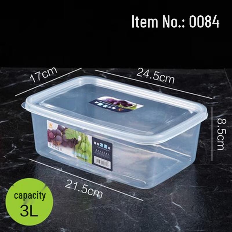 Ally Thickened 3L Rectangular Food Storage Container