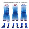 Breathable Custom Basketball Uniform Set: Unisex Summer Training Camp Jersey for Kids