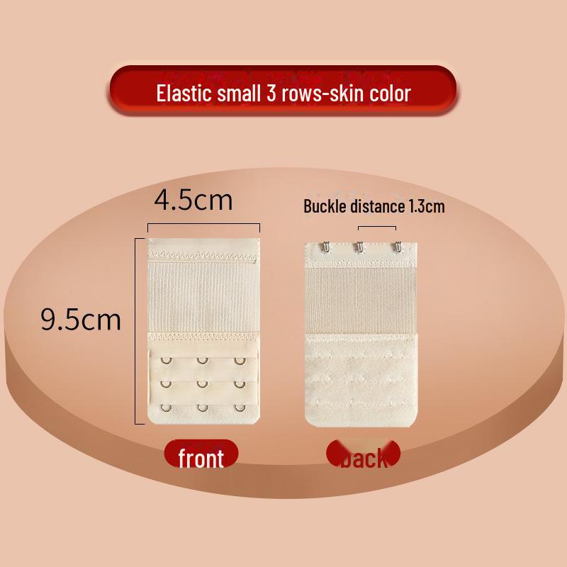 Extensie elastică pentru sutien cu cataramă din oțel inoxidabil - 2x3, 3x3, 4x4 rânduri