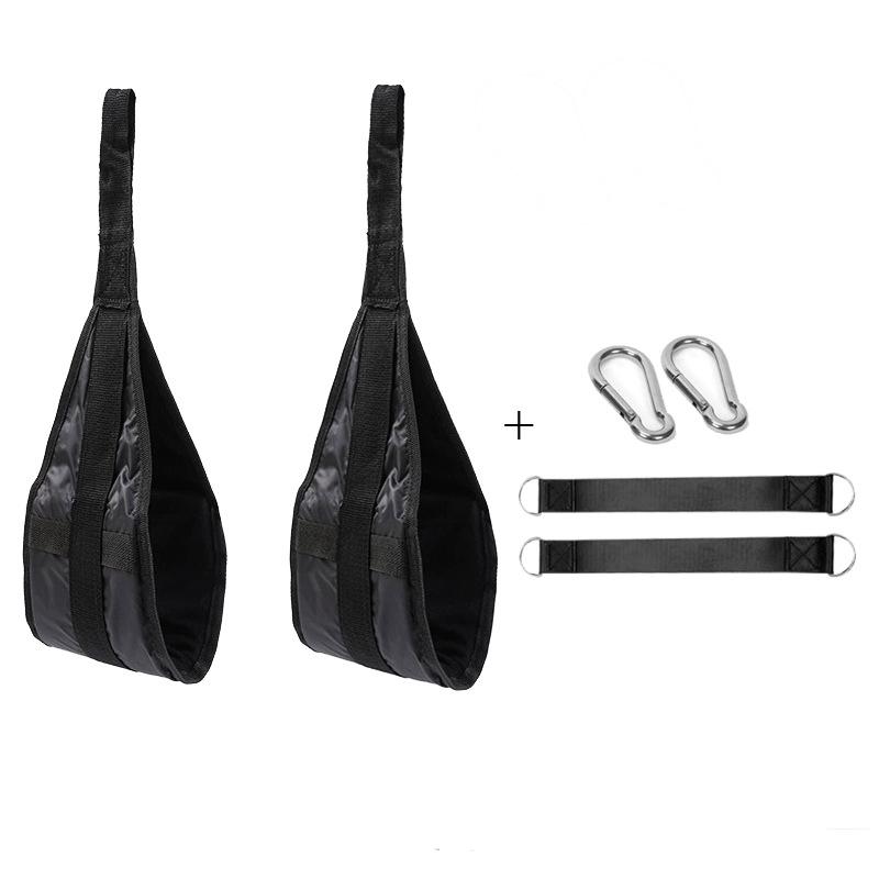 Fitness AB Sling Straps Aufhängung, reißfest, strapazierfähig, Paar für Klimmzugstange, hängende Beinerhöhung, Heim-Fitness-Fitnessgeräte