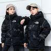 Kids Winter Down Jacket Boys Girls Thick Warm Puffer Coat 86-90% Duck 550 Fill Power