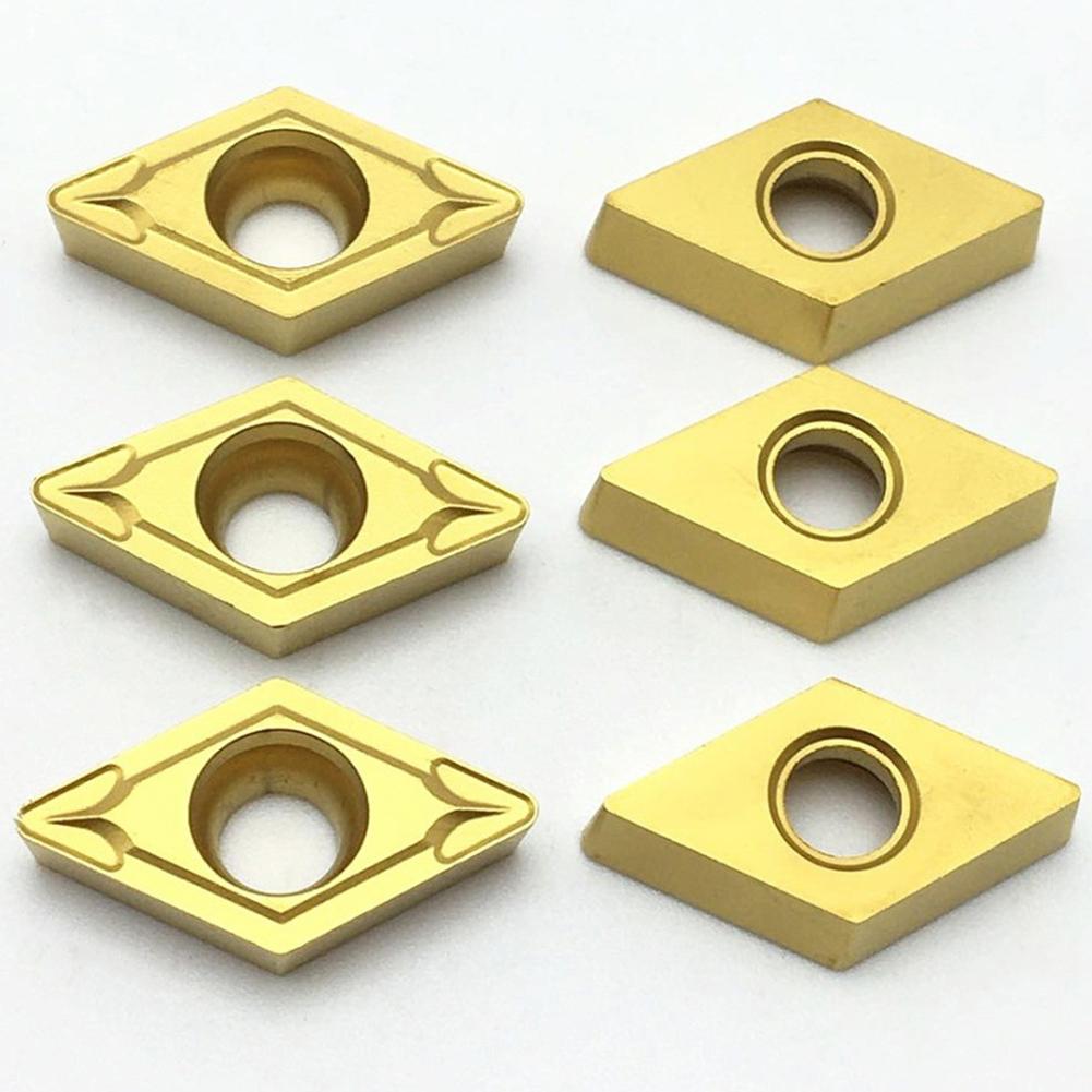 Precise Cutting with 10pcs DCMT11T304 Carbide Inserts for Lathe Milling