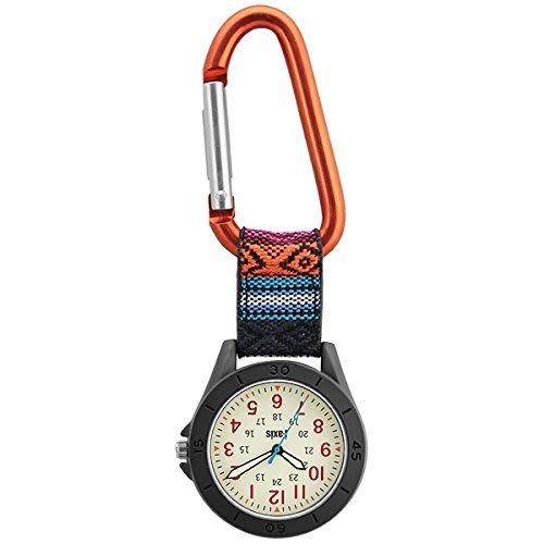 

Sun Flame J-Axis Hook Watch Carabiner AP1322-OR Orange