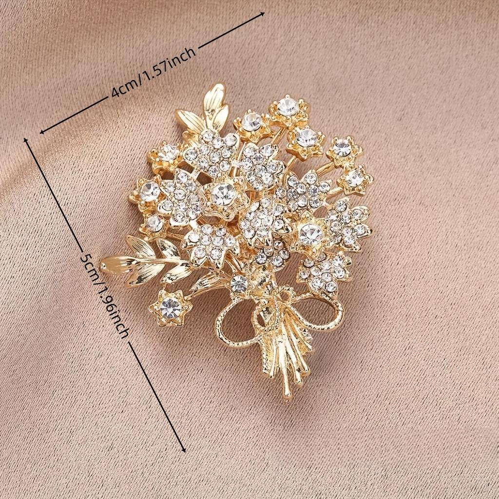 1pc Fashion Temperament Life Tree Pin, and Atmospheric Decorative Pin, Luxury Women's Fashion Accessories, Clothing Chest Flower Accessories