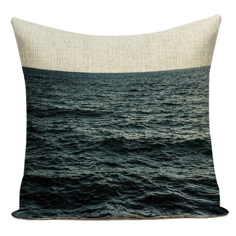 Motto Letters Printed Home Decor Cushion Covers Polyester Black White Pillow Cover Sofa Bed Car Decorative Pillow Case