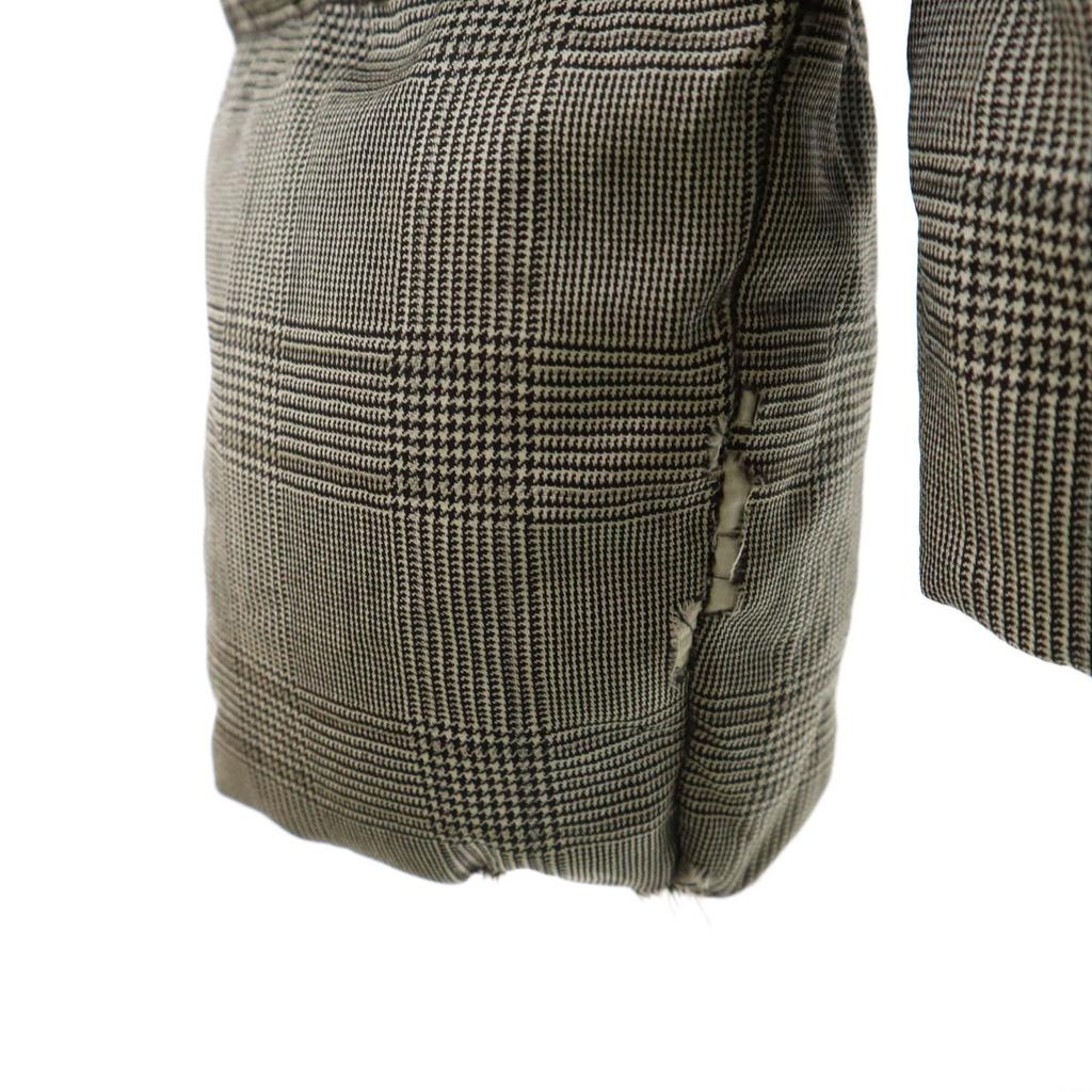 DUVETICA SHIPS Exklusiv Hergestellt in Bulgarien Glen Check Muster Daunenjacke Herren Gebraucht