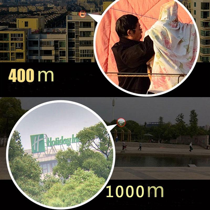 HD dalekohled 10x25 Zoom vodotěsný denní a...;Noční vidění pro venkovní kempování