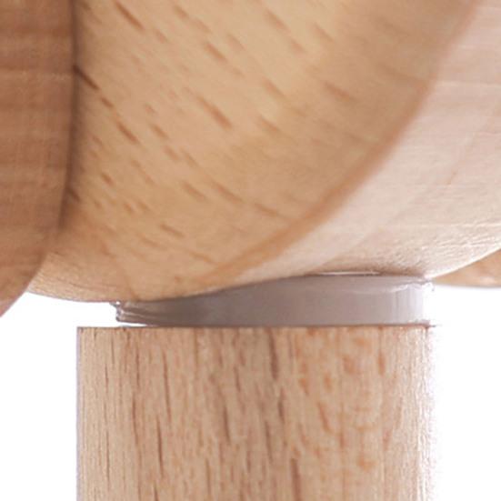 Wooden Baby Rattle Crib Bracket Rotatable Infant Rattle Toy Hanger Holder Newborn Rattle Bell Decorative Hanging Arm Universal Crib Accessories