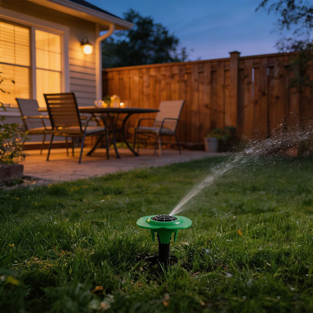 6/12 Pezzi Protezione per Irrigatore a Goccia a Forma di Fiore Protezione Testa Irrigatore Rotonda Antipolvere Resistente Protezione Spruzzatore Ricambio