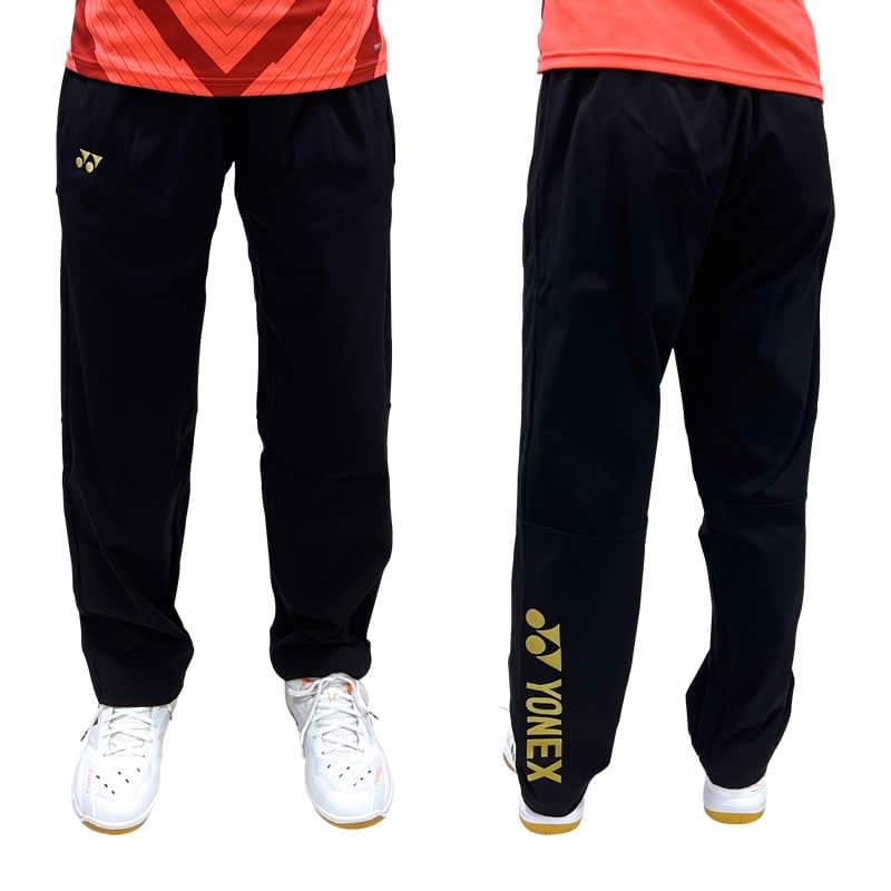 Yonex Fit Style Long Pants with Sports Badminton Soft Tennis Training Knit Unisex Uniform Training Wear Size [Racket Field] (601KEFOC) Stickers, Wear,