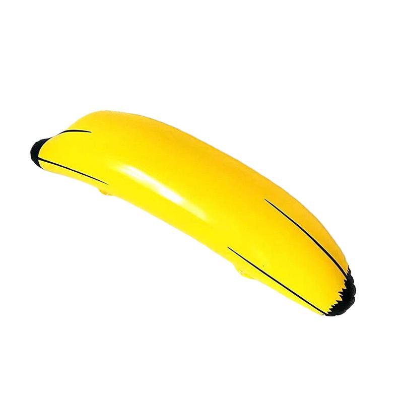 3Pcs Inflatable Banana 60Cm Fake Banana Fruit Props Inflatable Toys Bachelorette Party Games Toss Ring Toy