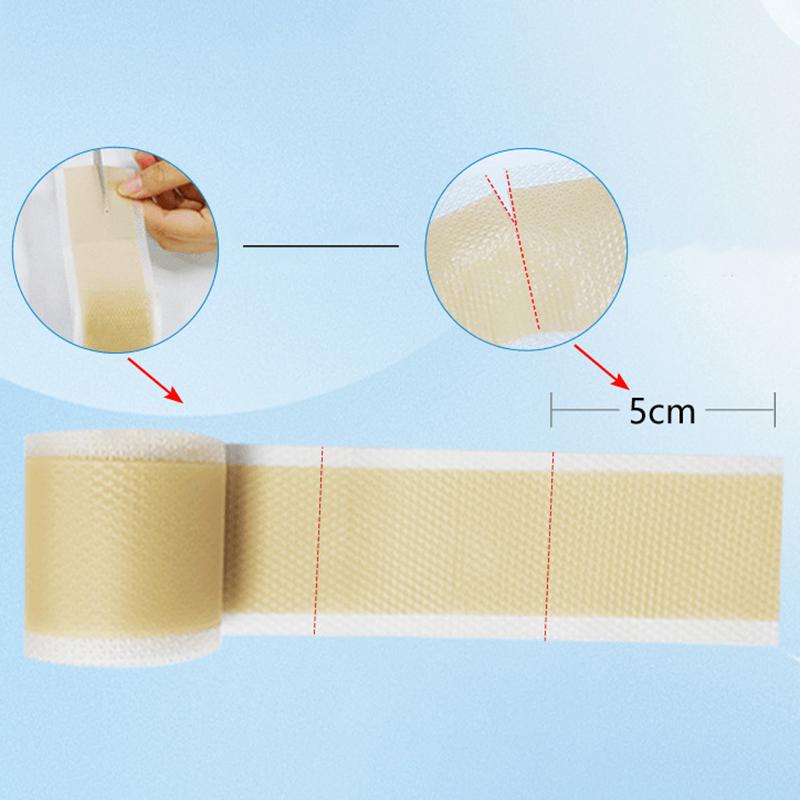 1 Roll Silicone Scar Sheets ,Silicone Scar Sheets ,Self-Adhesive Scar Cover Tape Skin Care Waterproof And Breathable