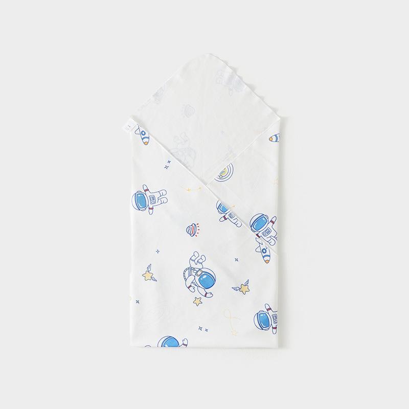 All-Season Cotton Baby Bath Towel & Swaddle Blanket for Newborns (1-3 Months)