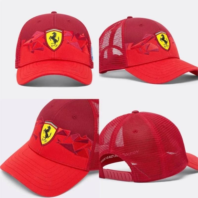 Adjustable Embroidered F1 Ferrari Racing Outdoor Sports Baseball Hat Casual Cap For Ferrari F430 Stradale 458 488 599 612 FF F12 JG1