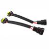 2PCS H11 To 9005 HB3 9006 HB4 Conversion Connector Waterproof Wiring Harness Headlight Fog Light Plug LED HID Car Socket Cable